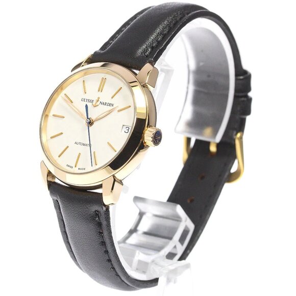 Ulysse Nardin Classico 8106-116 K18PG beige Dial Automatic Ladies Watch_749030 - Picture 1 of 9